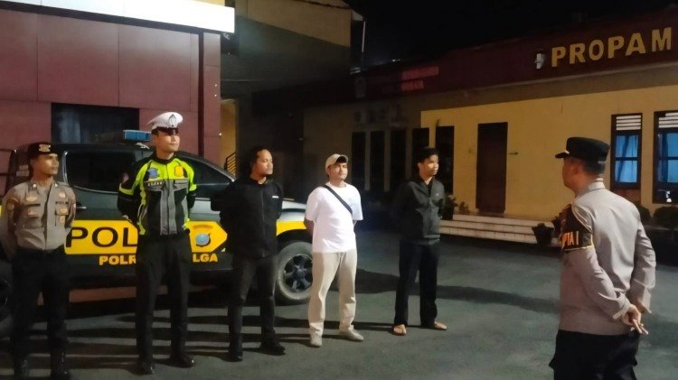 Polisi Bubarkan Kerumunan Remaja di Sibolga Selatan Usai Laporan Warga