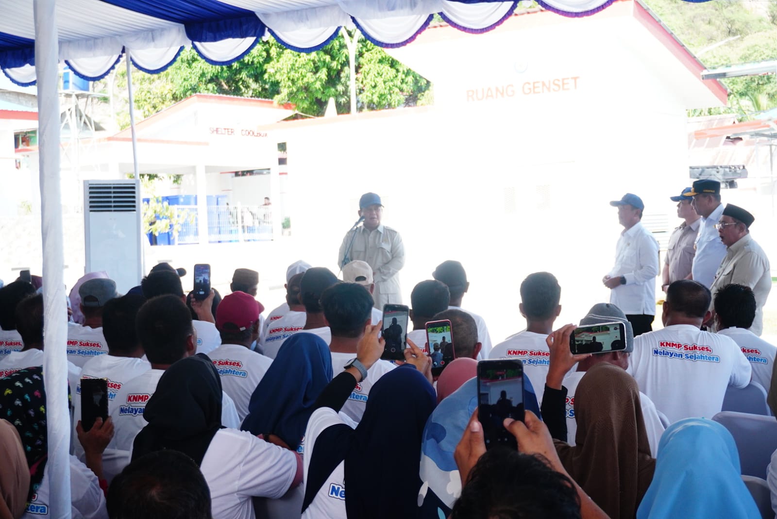 Presiden Prabowo Subianto Resmikan Kampung Nelayan Merah Putih di Gorontalo