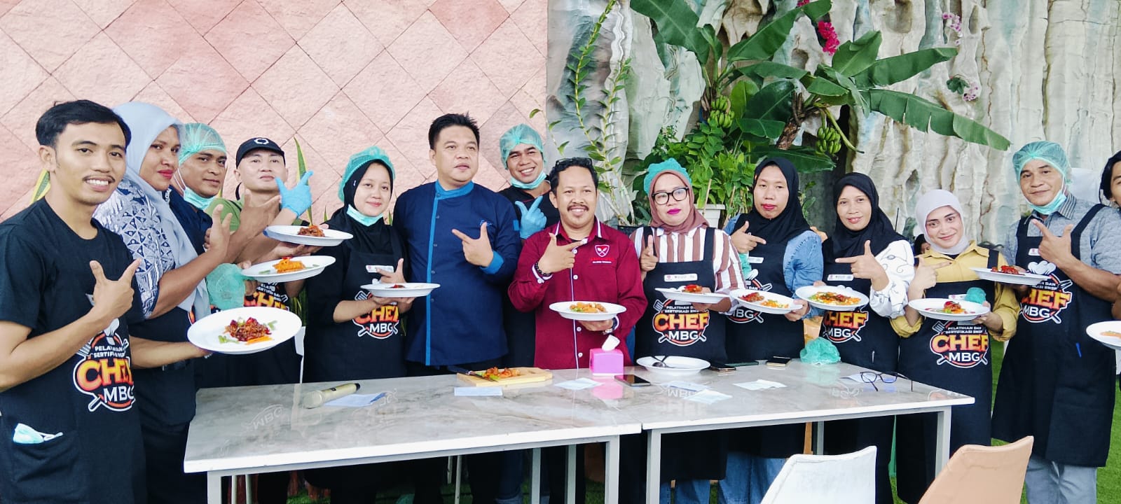 25 Chef di Sultra Kantongi Sertifikat BNSP Perkuat Program Makan Bergizi