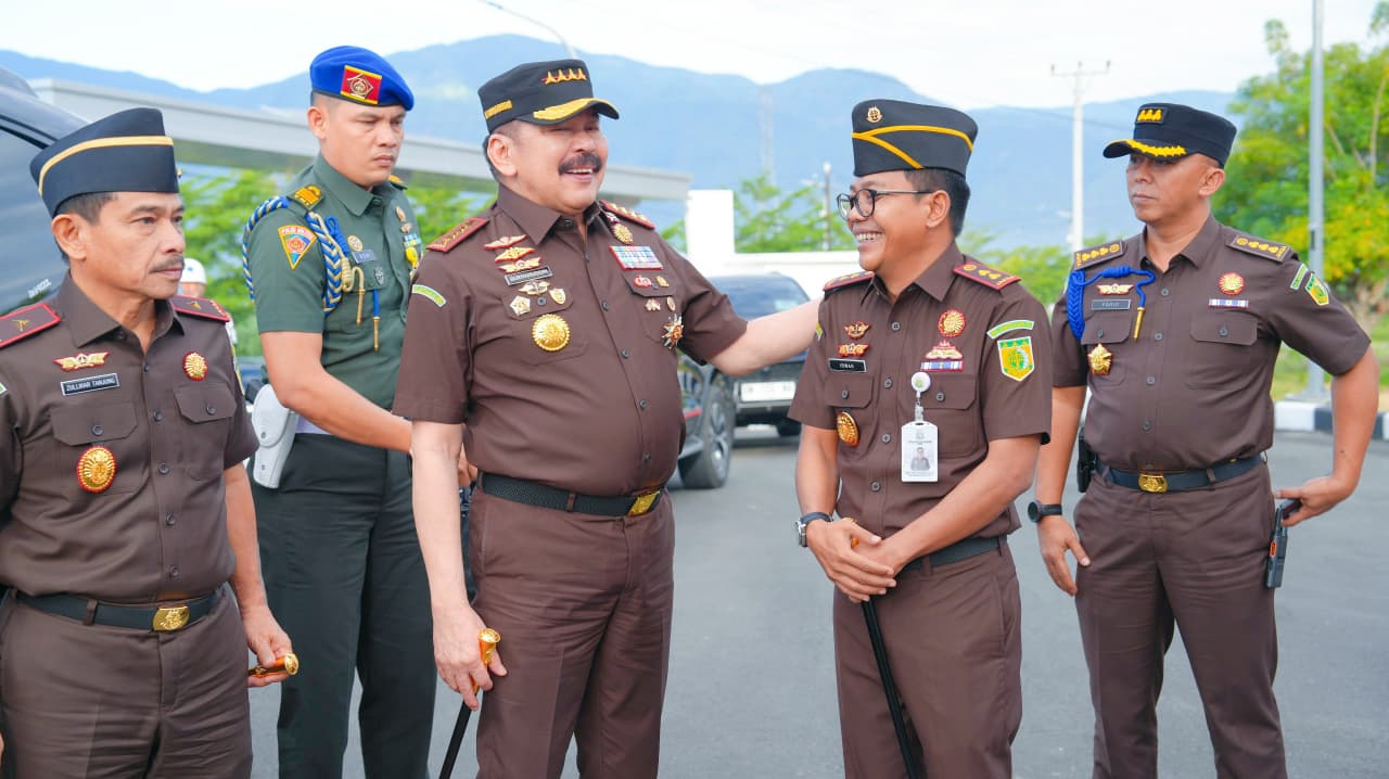 Jaksa Agung ST Burhanuddin Tinjau Kejari Sigi, Kunjungan Pertama Sejak 2018