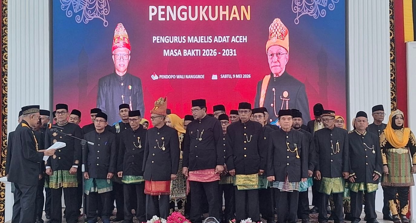 Prof Yusri Yusuf Resmi Pimpin Majelis Adat Aceh Periode 2026-2031