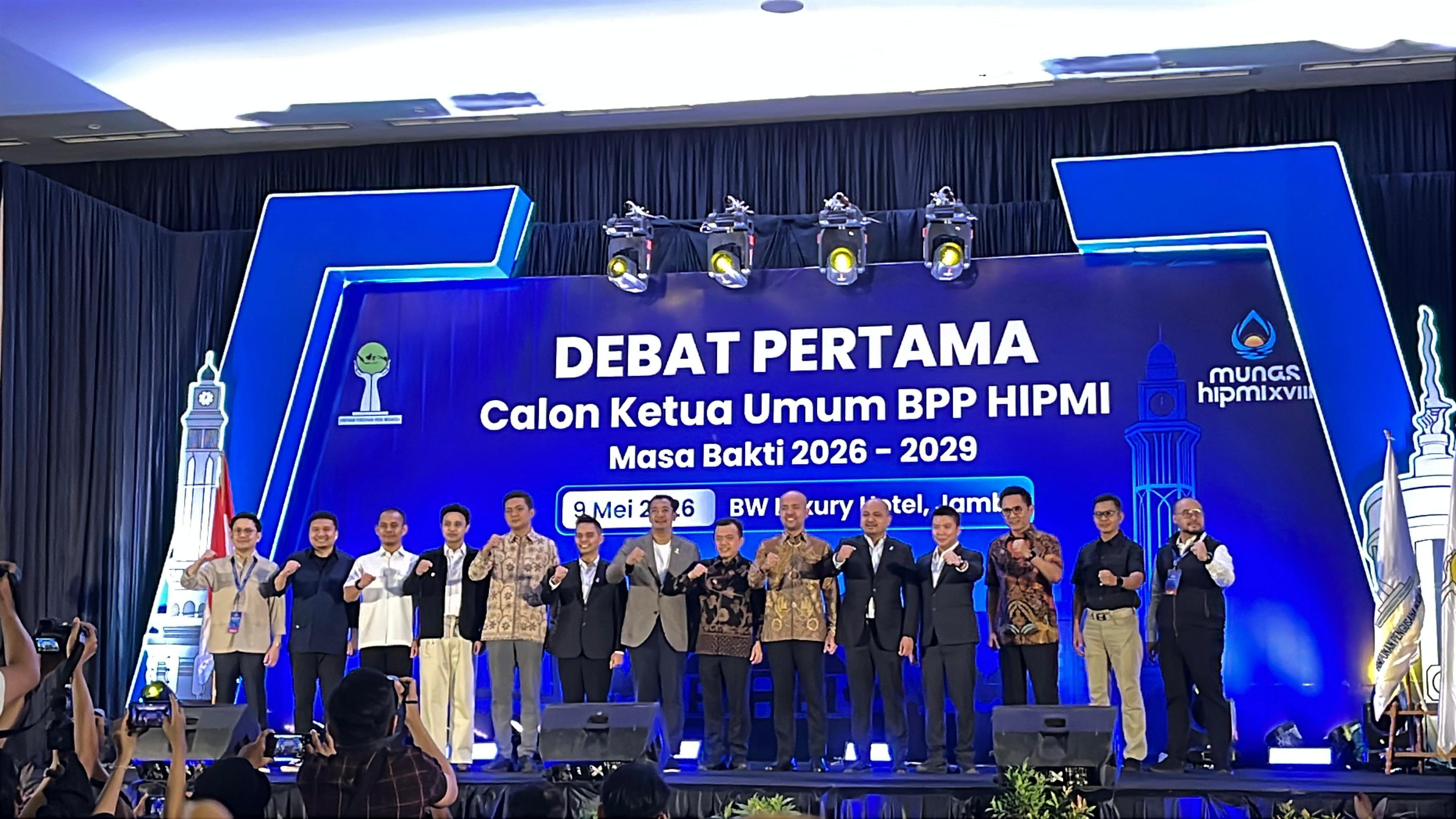 Jambi Host Debat Perdana Caketum BPP HIPMI, Empat Kandidat Beradu Visi
