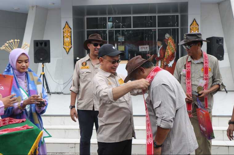 Wako Pontianak Edi Rusdi Promosikan Kopi Lokal ke Peserta Kalimantan Tribute