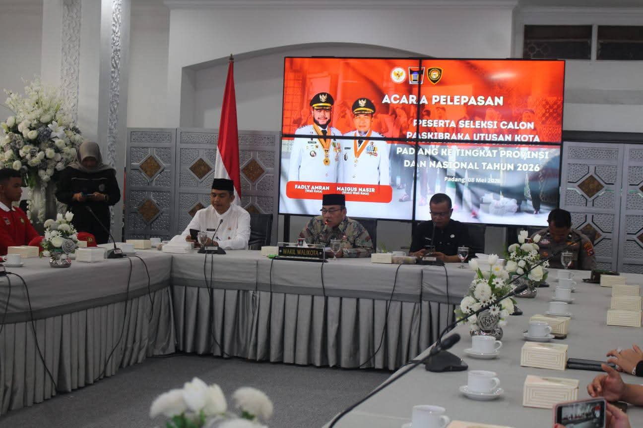 Pemkot Padang Kirim 10 Pelajar Terbaik Seleksi Paskibraka Tingkat Nasional