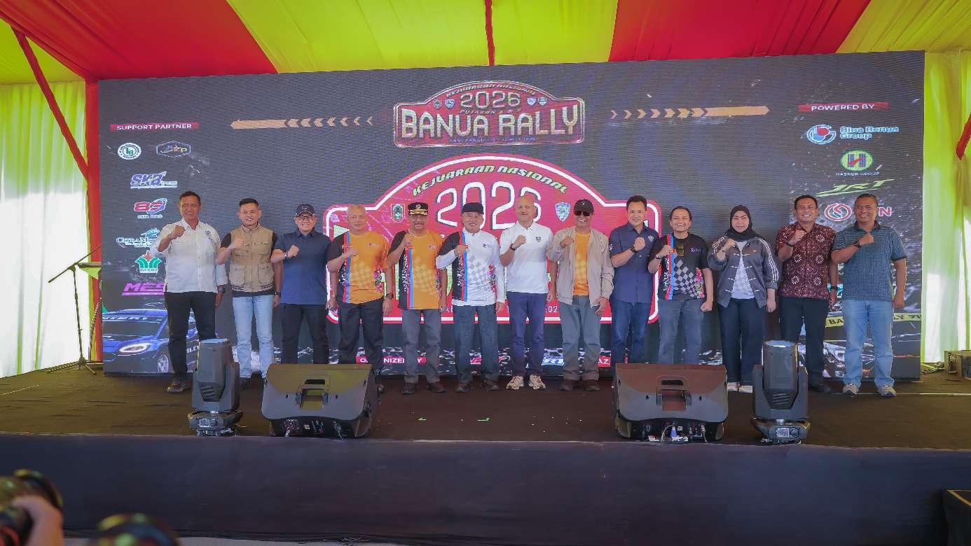 Ketua DPRD Kalsel Supian HK Dukung Banua Rally 2026 di Banjarbaru