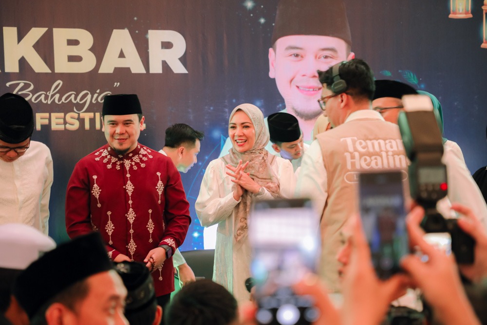 Ketua TP PKK Lampung Purnama Wulan Mirza Hadiri Kajian Akbar BI