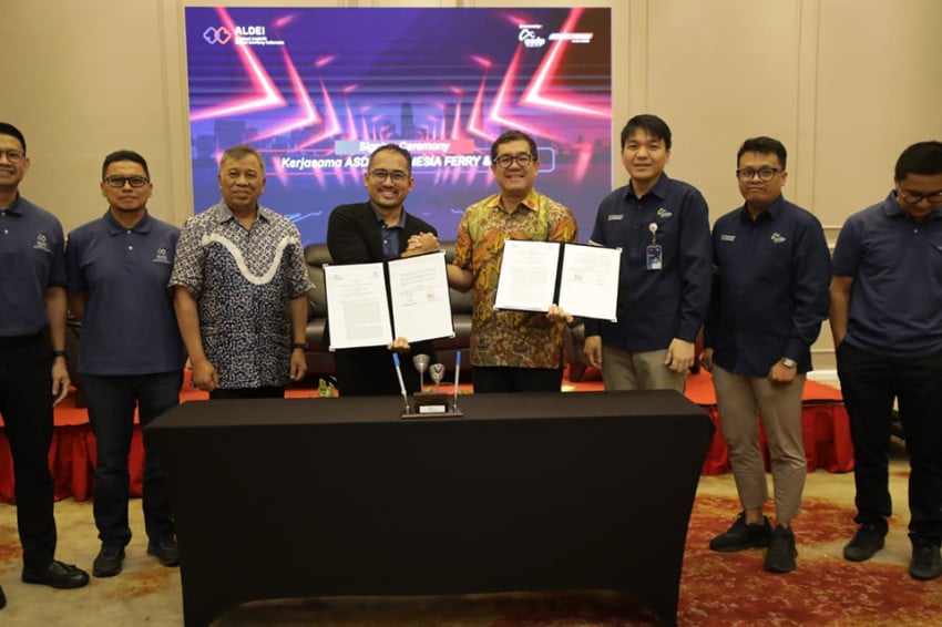 ASDP dan ALDEI Tekan Biaya Logistik Lewat Optimalisasi Jalur Laut