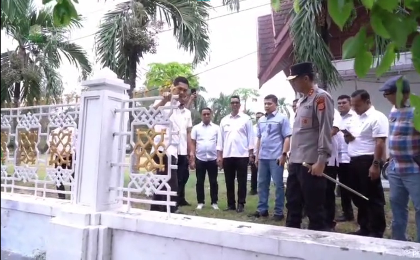 Polda Aceh Selidiki Perusakan Fasilitas Kantor Gubernur