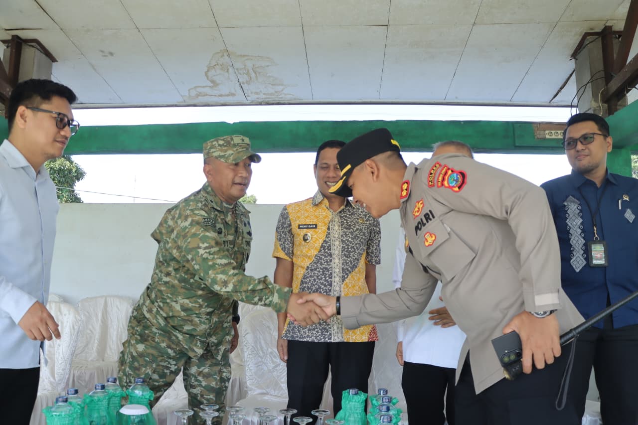 Menhan Sjafrie Sjamsoeddin Kunjungi Kotamobagu, AKBP Irwanto Pastikan Keamanan Lapangan Aruman Jaya Steril