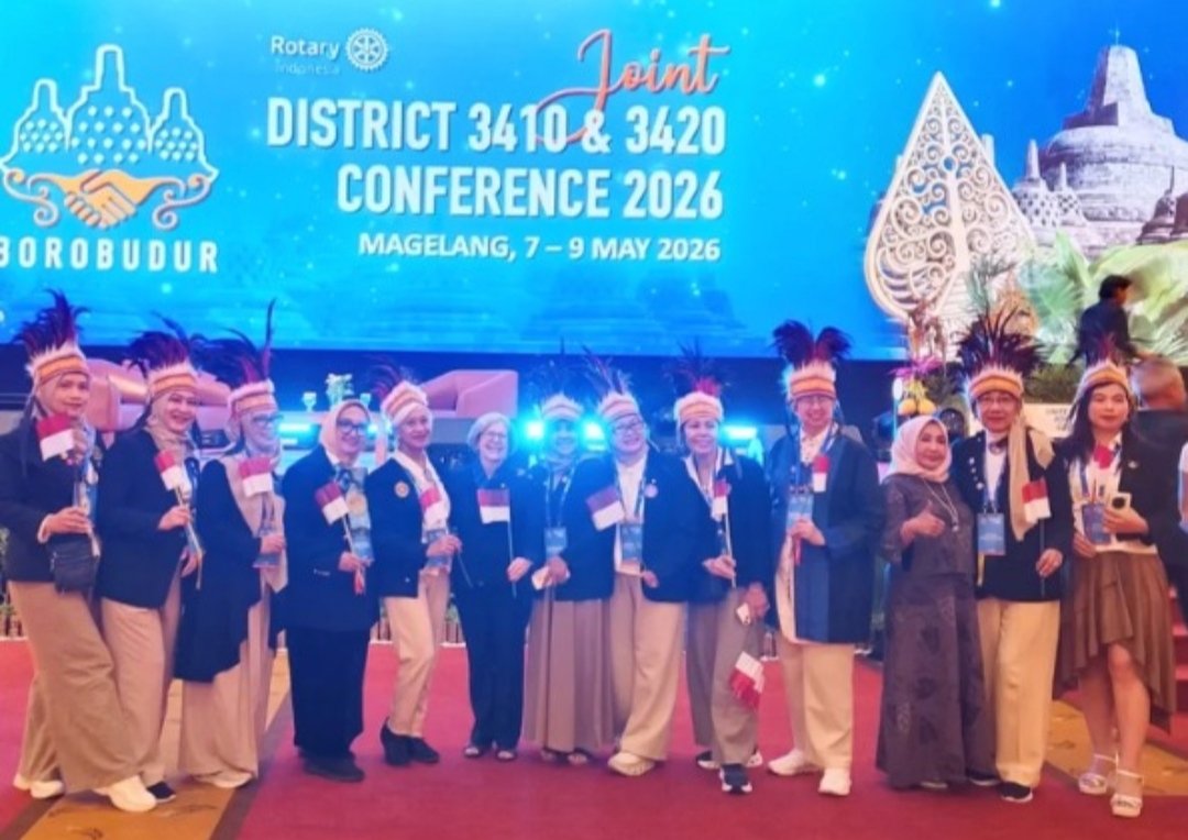500 Peserta Rotary Conference 2026 di Magelang Perkuat Kolaborasi Global dan UMKM