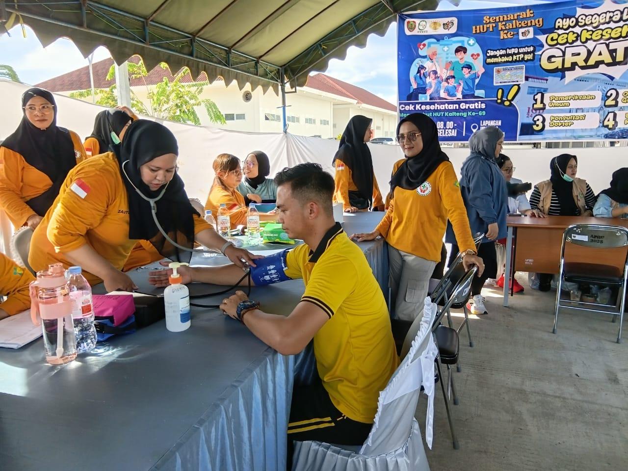 HUT ke-69 Kalteng: RSUD Hanau Khitan 40 Anak dan Pengobatan Gratis