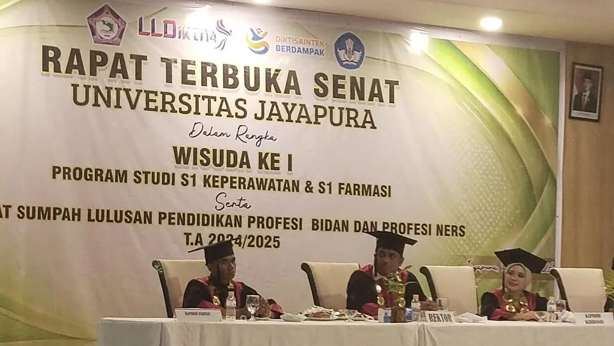 Rektor Universitas Jayapura Minta 90 Lulusan Kesehatan Mengabdi ke Pedalaman Papua
