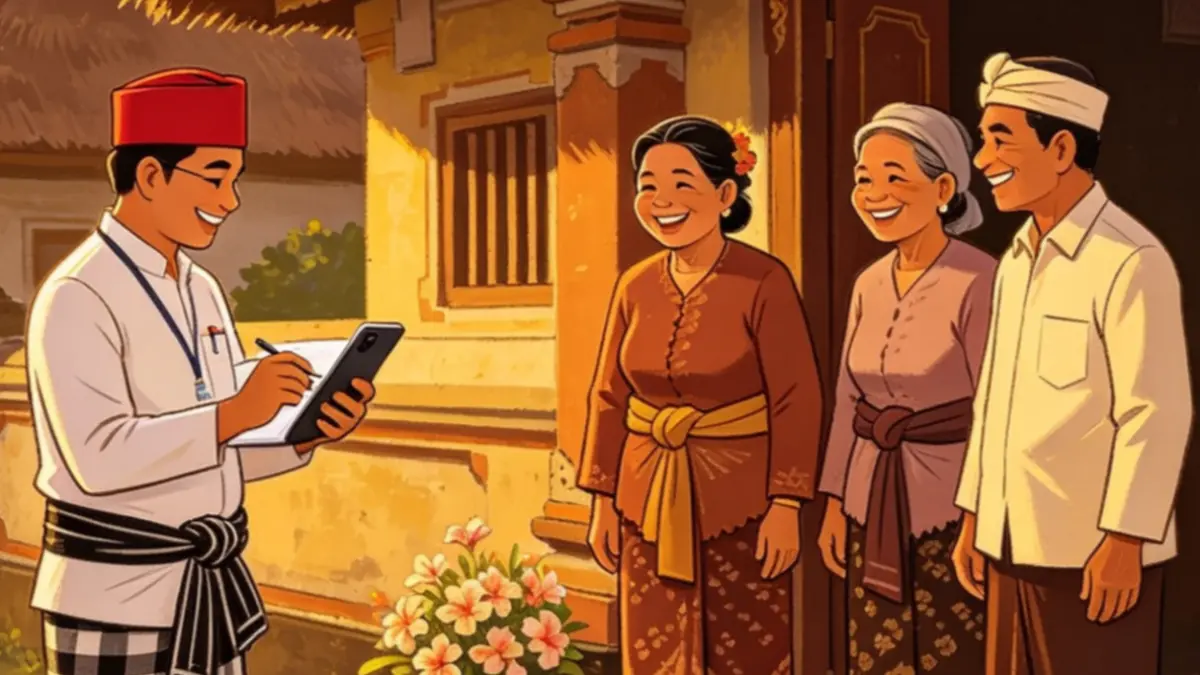 500 Petugas BPS Karangasem Mulai Sensus Ekonomi 2026, Sasar Pelaku Usaha Door-to-Door