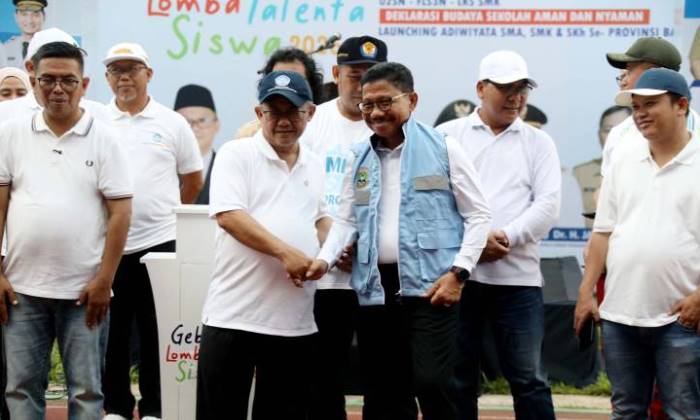 Pemprov Banten Luncurkan Standar Budaya Sekolah Aman dan Nyaman di Kota Tangerang