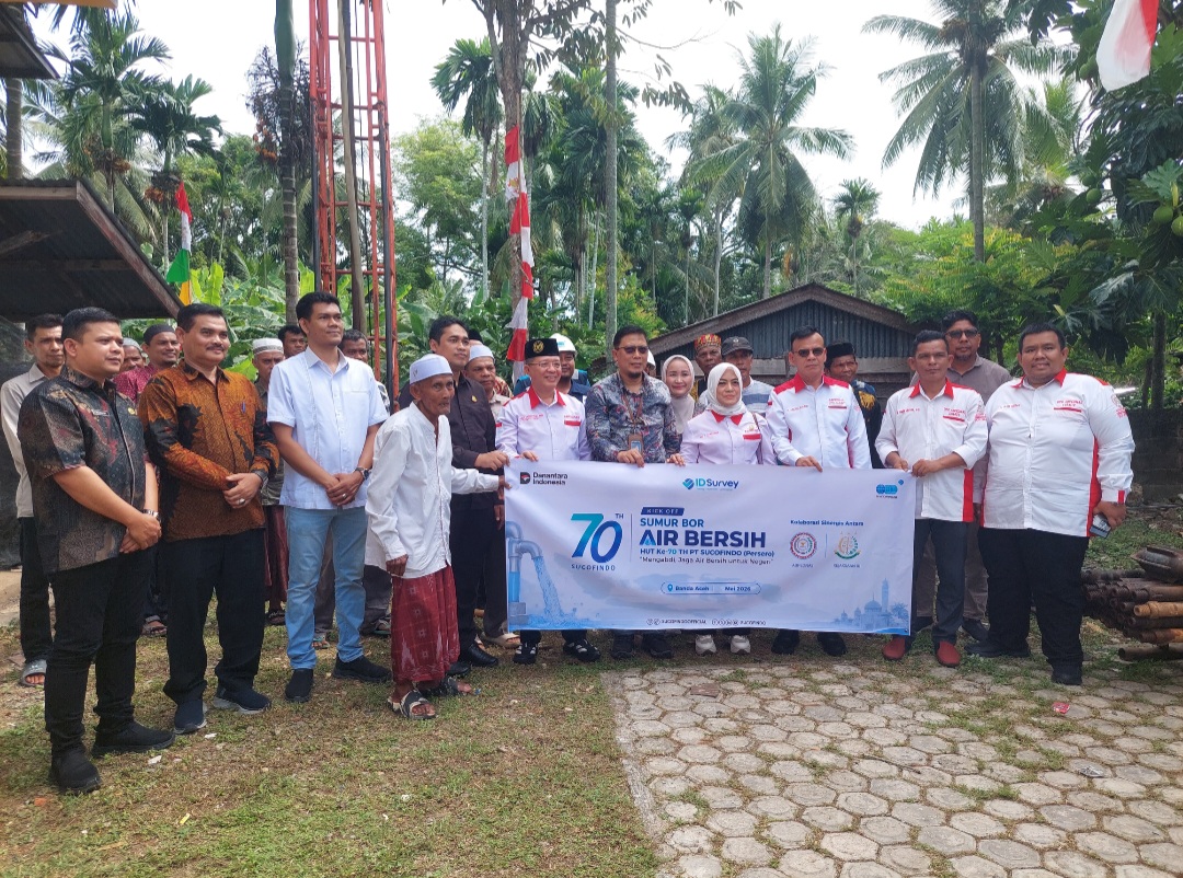 Abpednas-Sucofindo Bangun 70 Sumur Bor, Mulai dari Aceh Besar