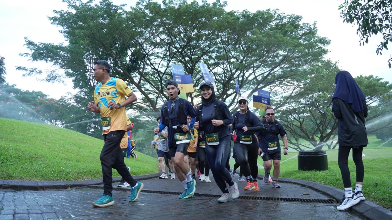 1.300 Pelari Serbu Gowa, Livin’ Galesong Trail Run 2026 Dorong Ekonomi UMKM Pattallassang