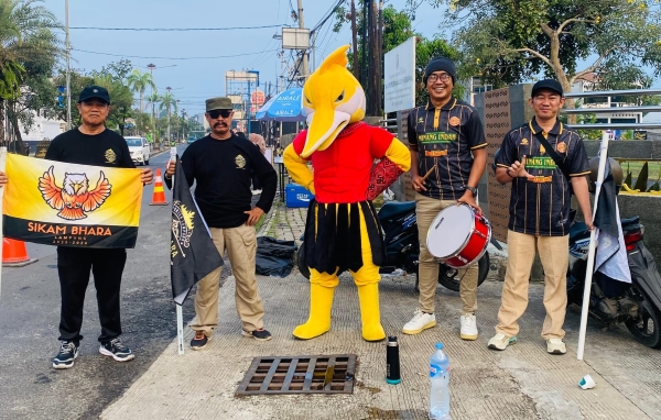 Komunitas Sikambara Bakar Semangat Pelari HIPMI Half Marathon Lampung 2026