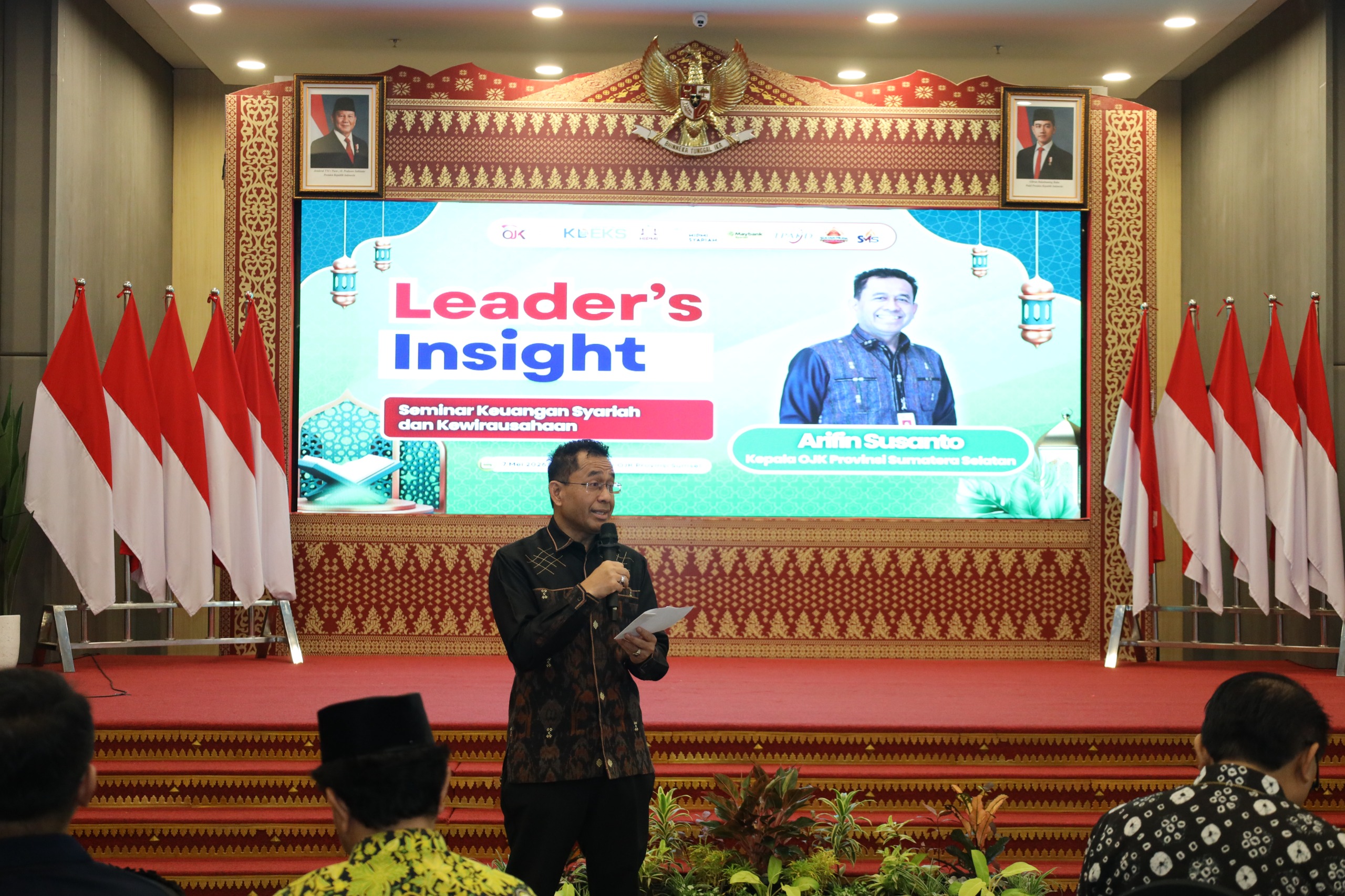 OJK Sumsel dan HIPMI Syariah Perkuat Literasi Keuangan Ratusan Pelaku UMKM di Palembang
