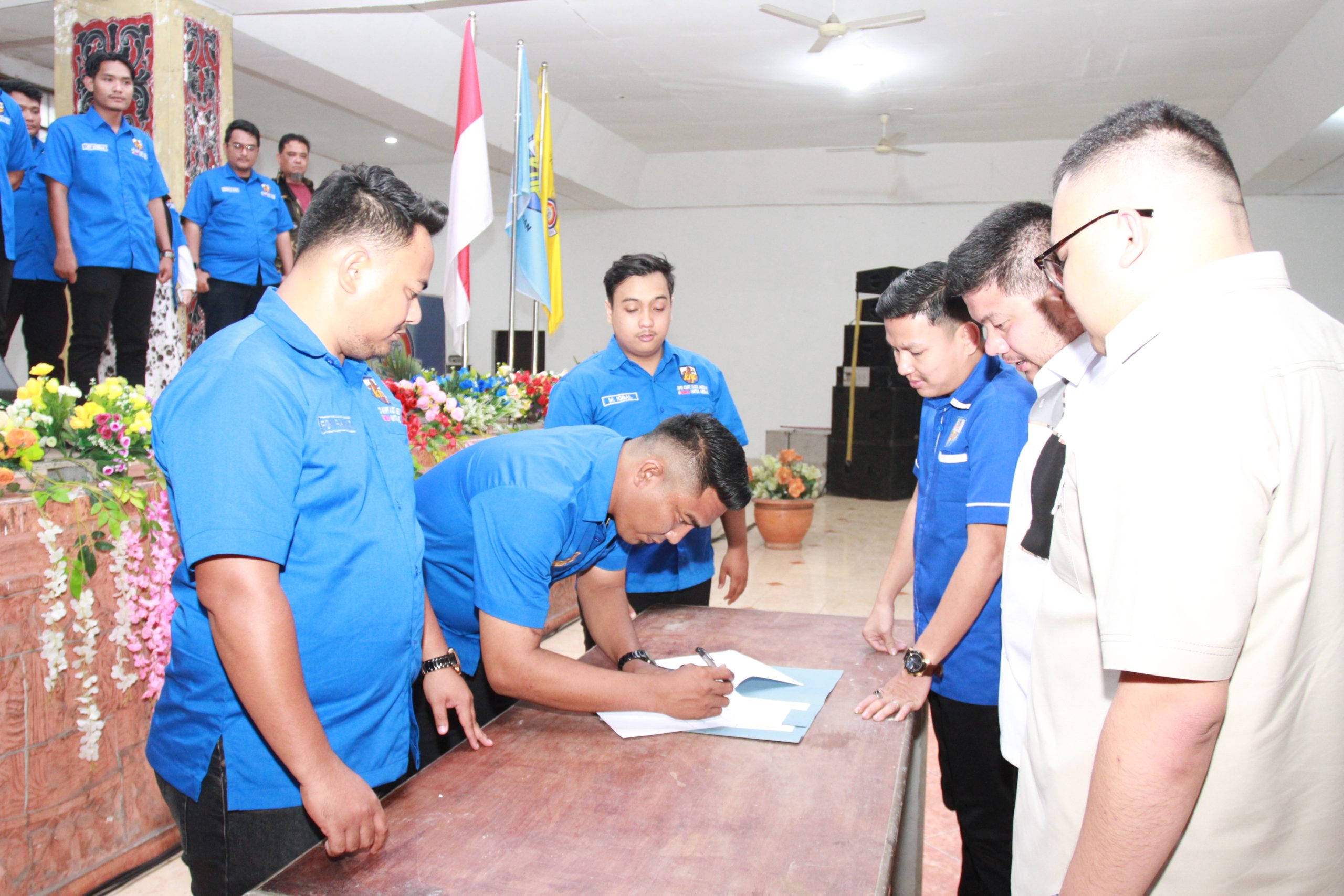 Nakhodai KNPI Medan, Matius Situmorang Gandeng Universitas Darma Agung