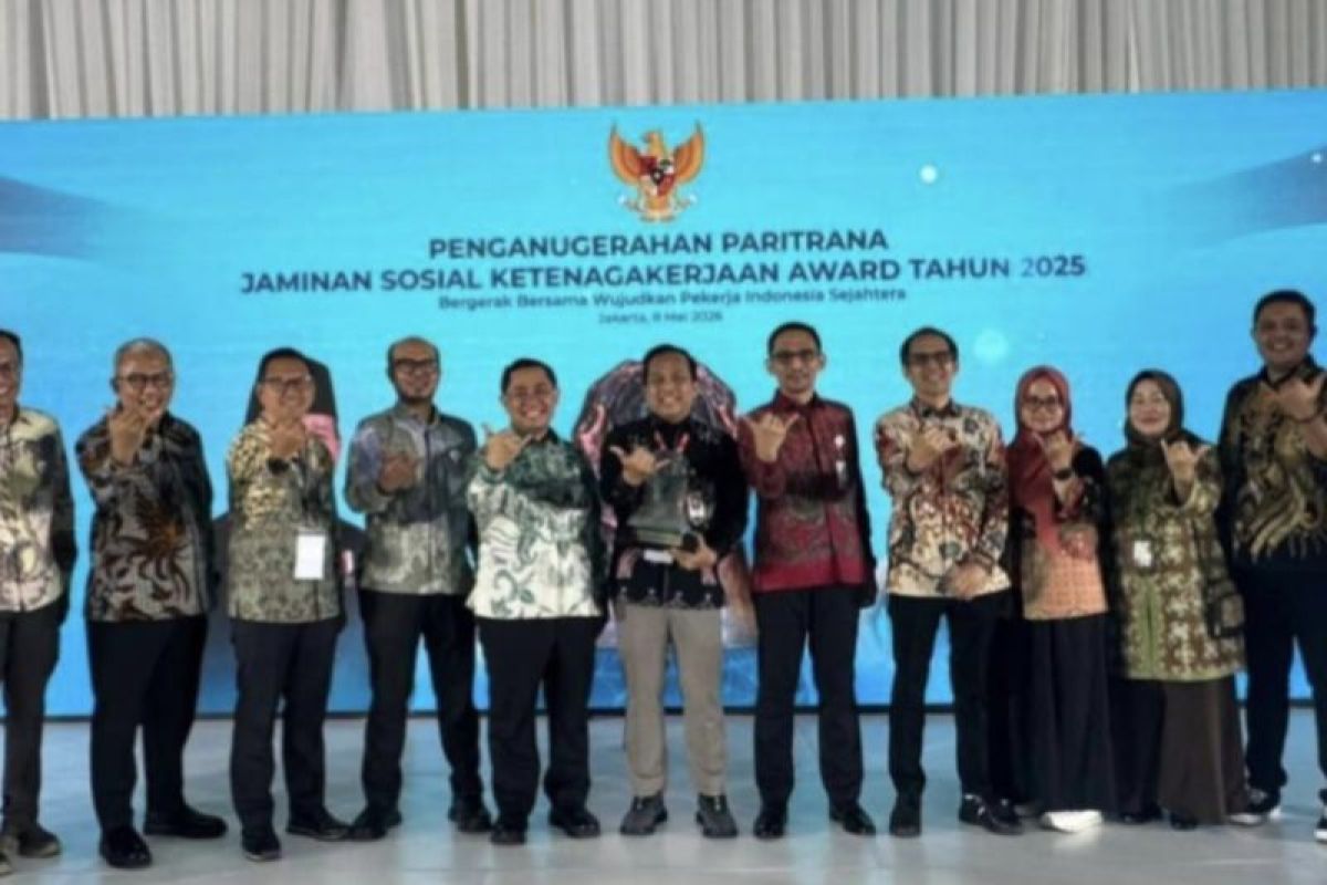 Bank Nagari Raih Paritrana Award 2025, Jadi Satu-satunya Wakil Sumatra di Nasional