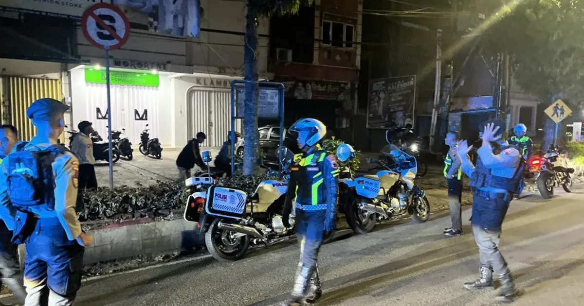 64 Pelanggar Balap Liar di Purwokerto Terjaring Razia Gabungan Polresta Banyumas