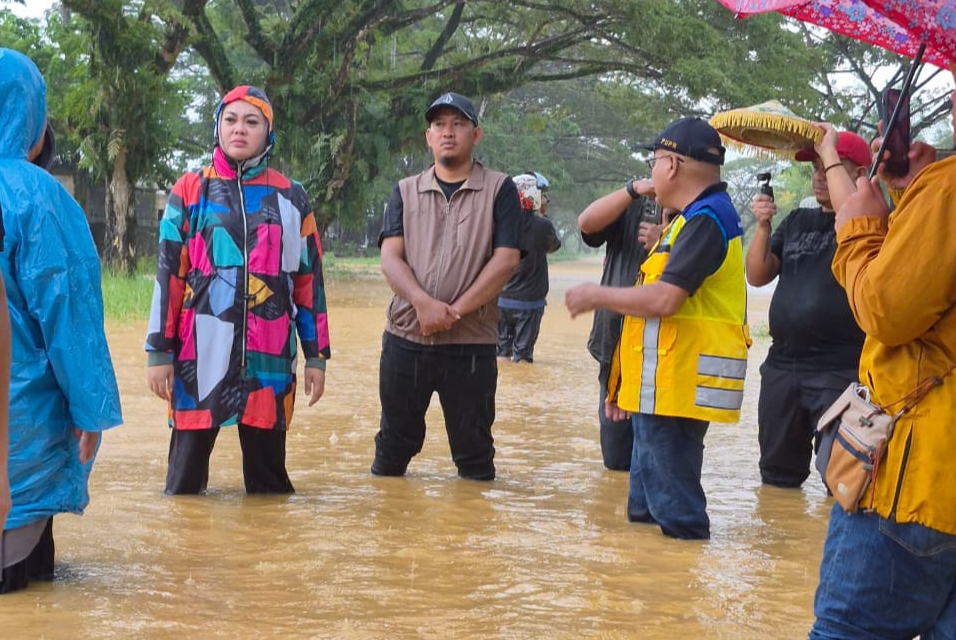 Wali Kota Kendari Siska Karina Imran Pastikan Stok Pangan Pengungsi Banjir Aman