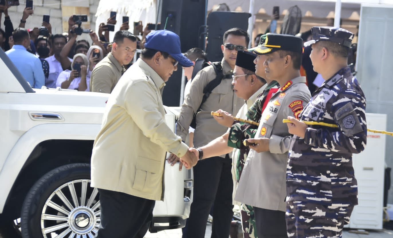 Presiden Prabowo Resmikan Kampung Nelayan Merah Putih di Leato Selatan Kota Gorontalo
