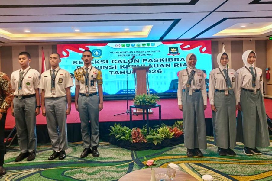 2 Pelajar Batam Melaju ke Seleksi Paskibraka Nasional 2026 Usai Lolos Tingkat Kepri
