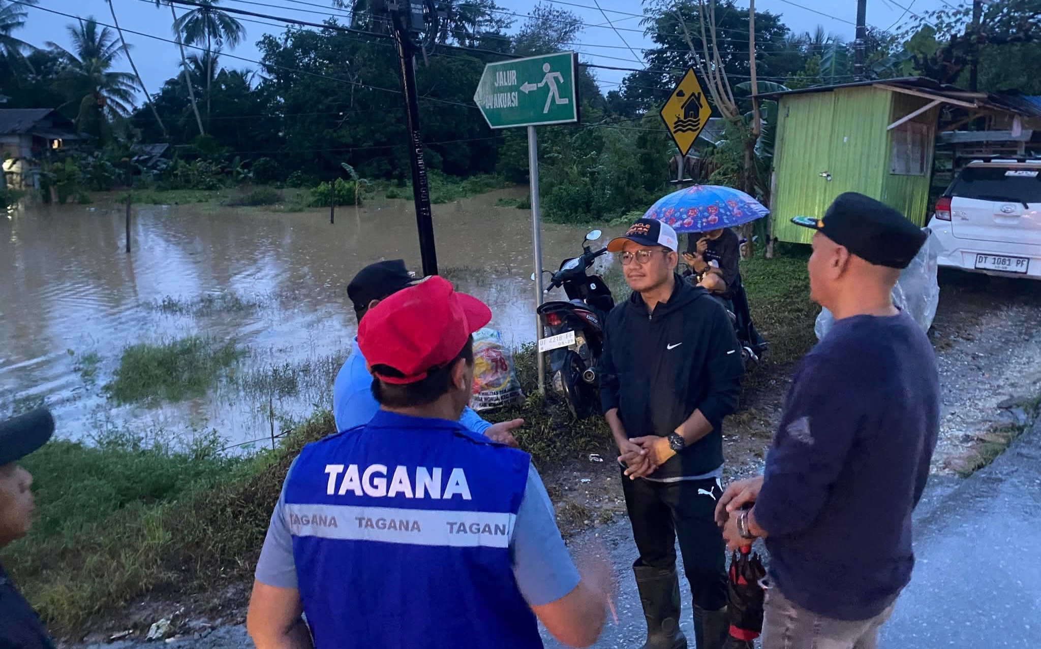 Banjir Rendam Kawasan Kali Wanggu Kendari, 42 KK Mengungsi ke Tenda Darurat Pemprov Sultra