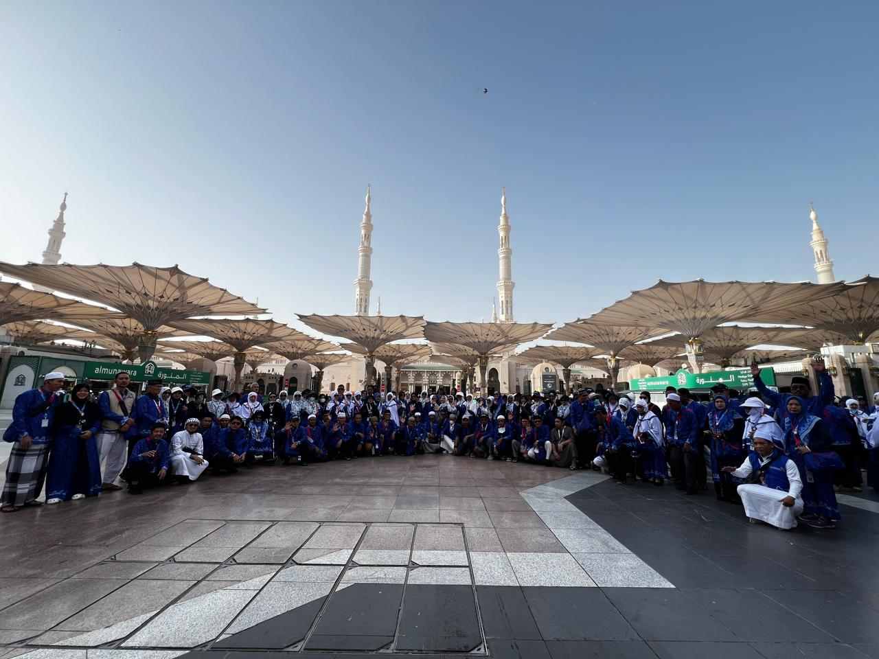 1.405 Jamaah Haji Plus Arminareka Perdana Mulai Ibadah di Madinah, Mayoritas Asal Ciayumajakuning