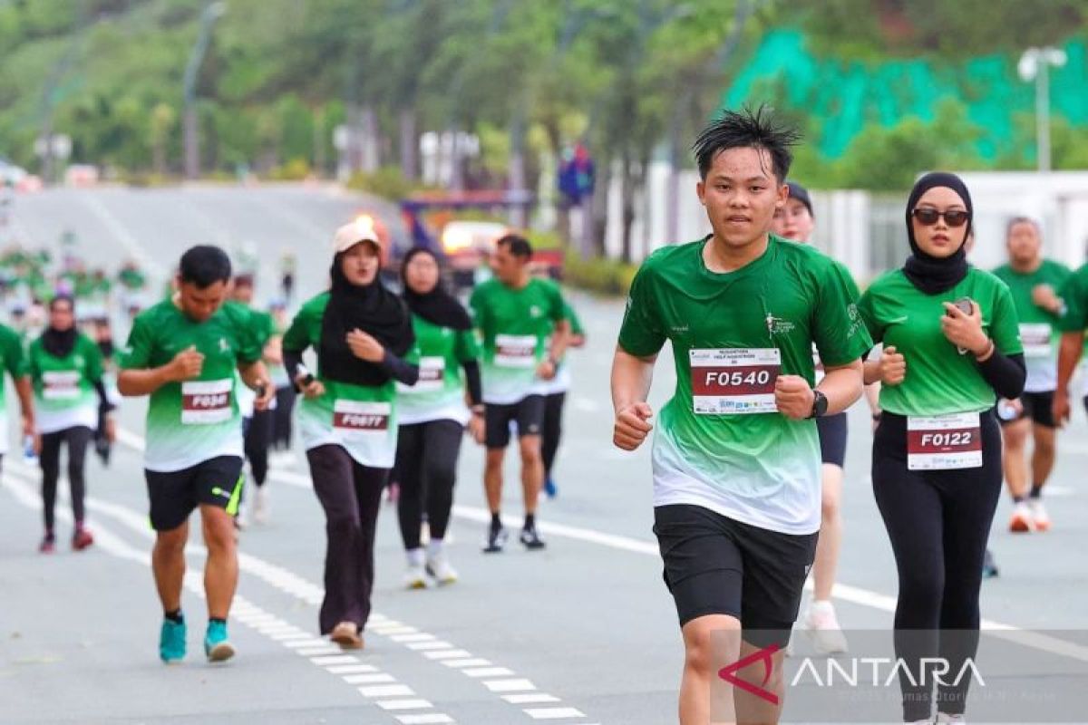 1.500 Pelari Jajal Rute IKN, Buktikan Kesiapan Infrastruktur Ibu Kota Baru di Sepaku