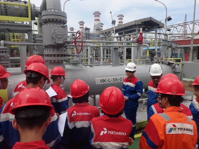 Pertamina PHE ONWJ Bedah Teknologi Perpipaan Migas di ORF Muara Karang