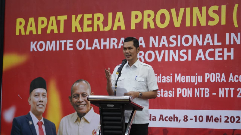 Pemprov Aceh Minta KONI Fokus Karakter Atlet Bukan Sekadar Medali Emas