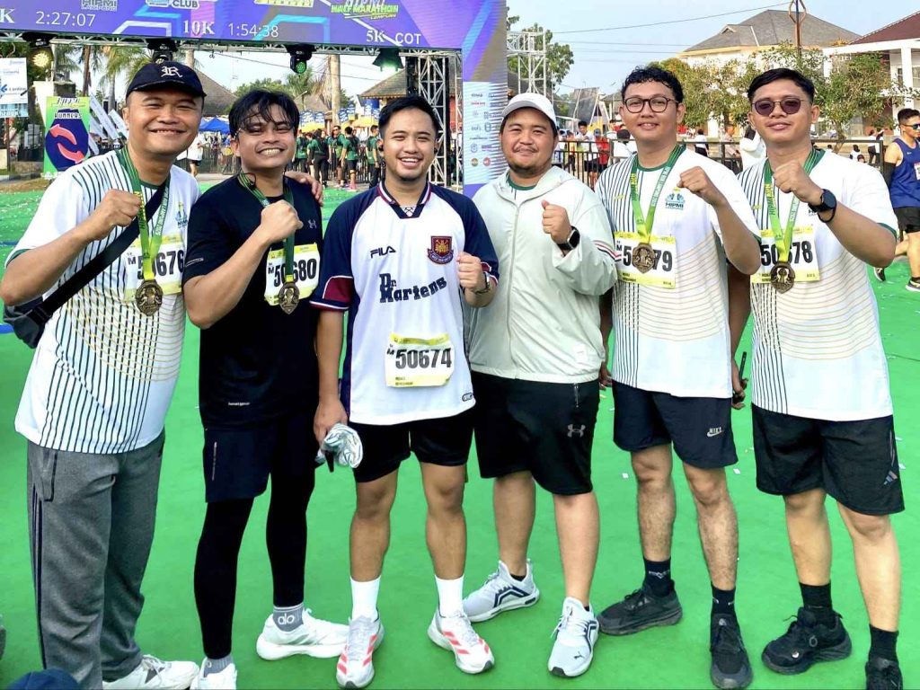 HIPMI Syari’ah Lampung Perkuat Jejaring Bisnis Lewat Half Marathon di PKOR Way Halim