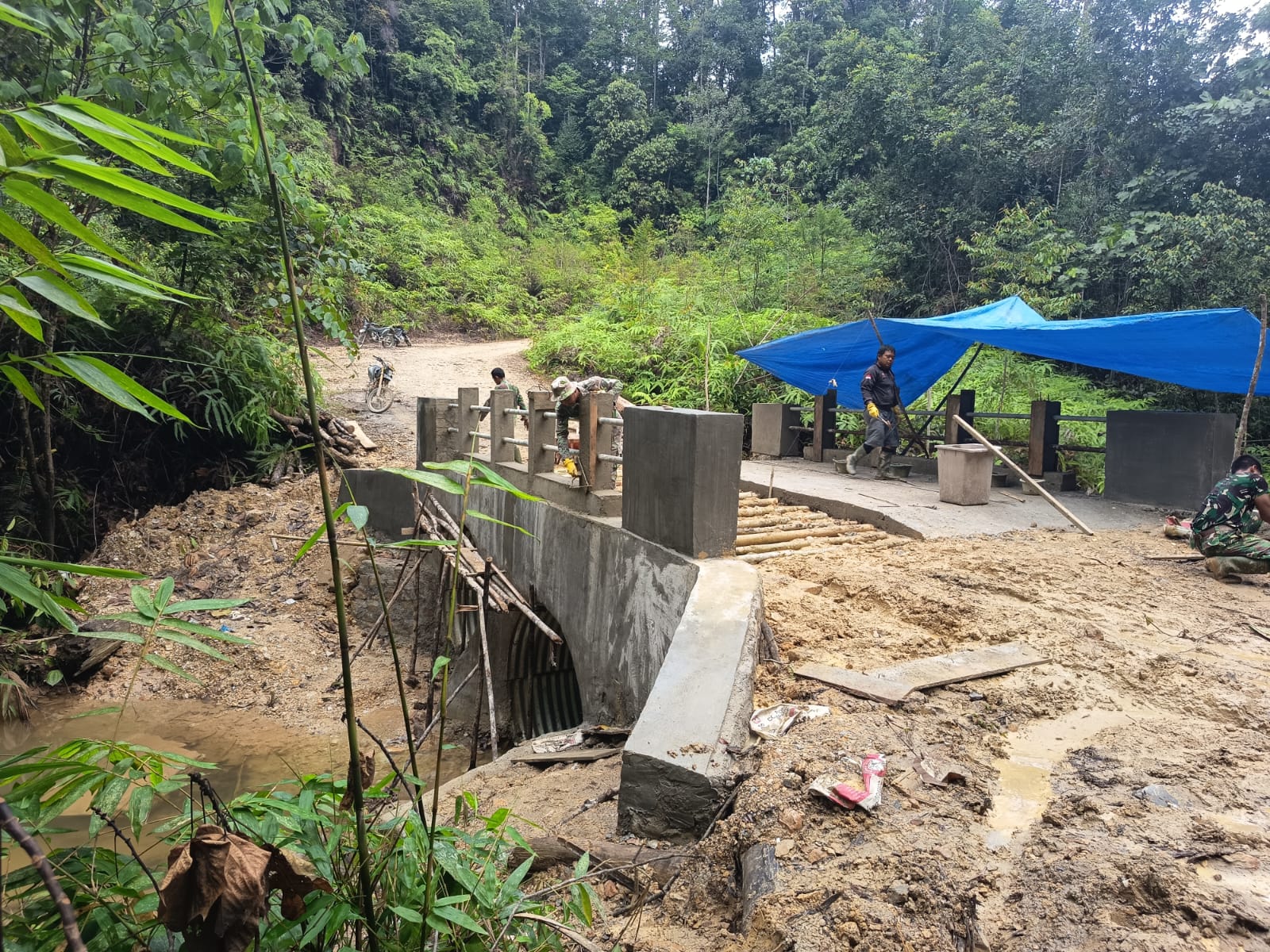 Jembatan Aramco 6 Meter Rampung, Desa Kecupak dan Sibagindar di Pakpak Bharat Kini Terhubung