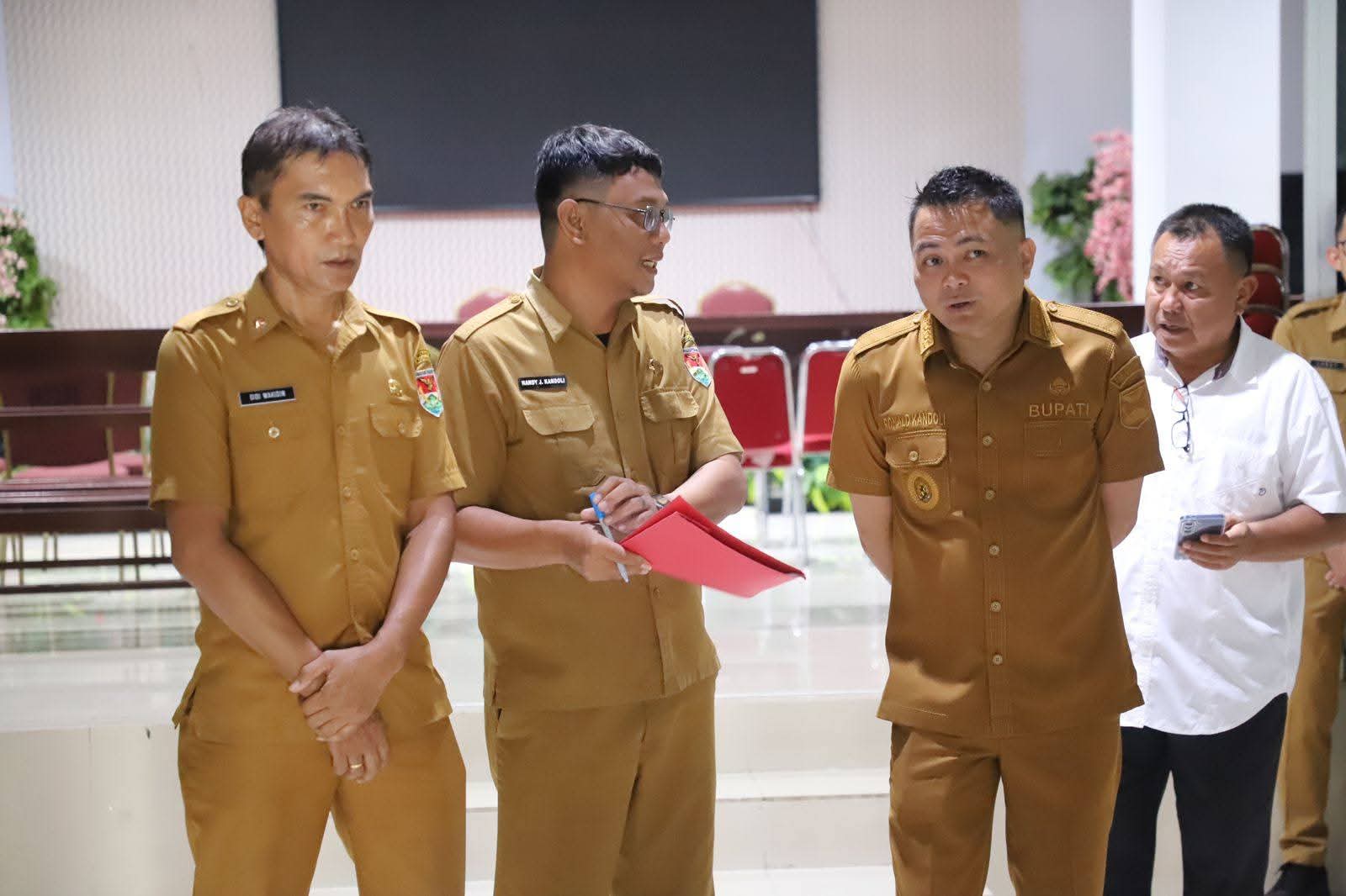 Bupati Minahasa Tenggara Inspeksi Mendadak ke SKPD, Disiplin ASN Jadi Sorotan Utama