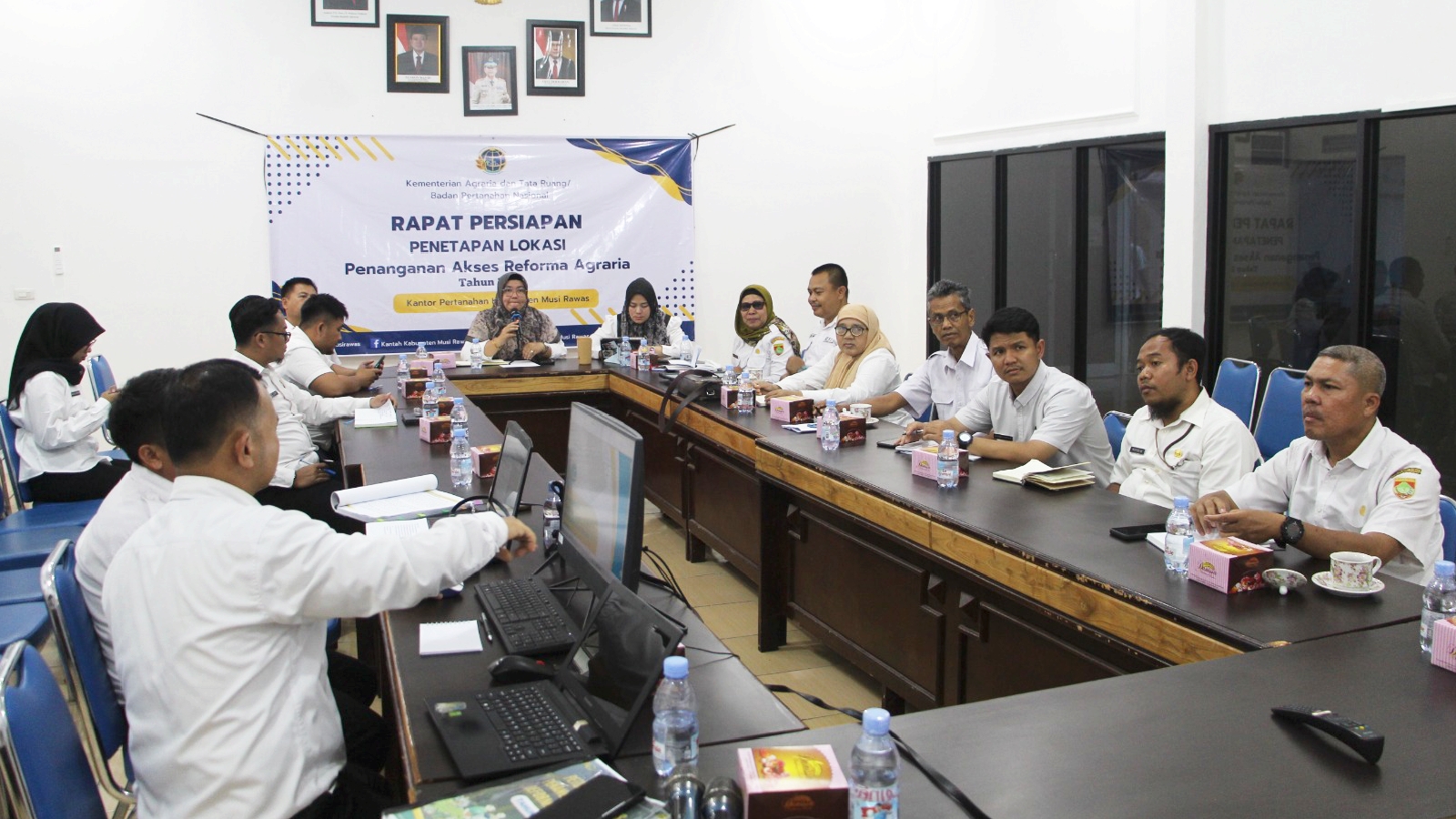 Kantor Pertanahan Musi Rawas Rapatkan Lintas OPD untuk Reforma Agraria 2026
