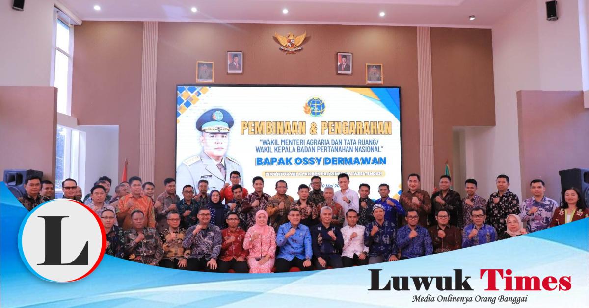 Ossy Dermawan ke Palu di Hari Libur, Apresiasi Dedikasi Pegawai BPN