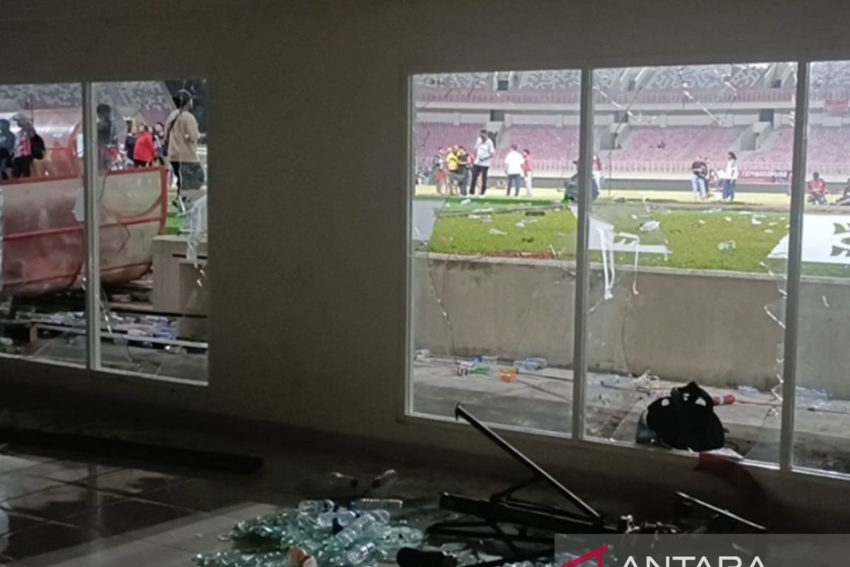 Disorda Papua Hitung Kerugian Stadion Lukas Enembe Usai Rusuh