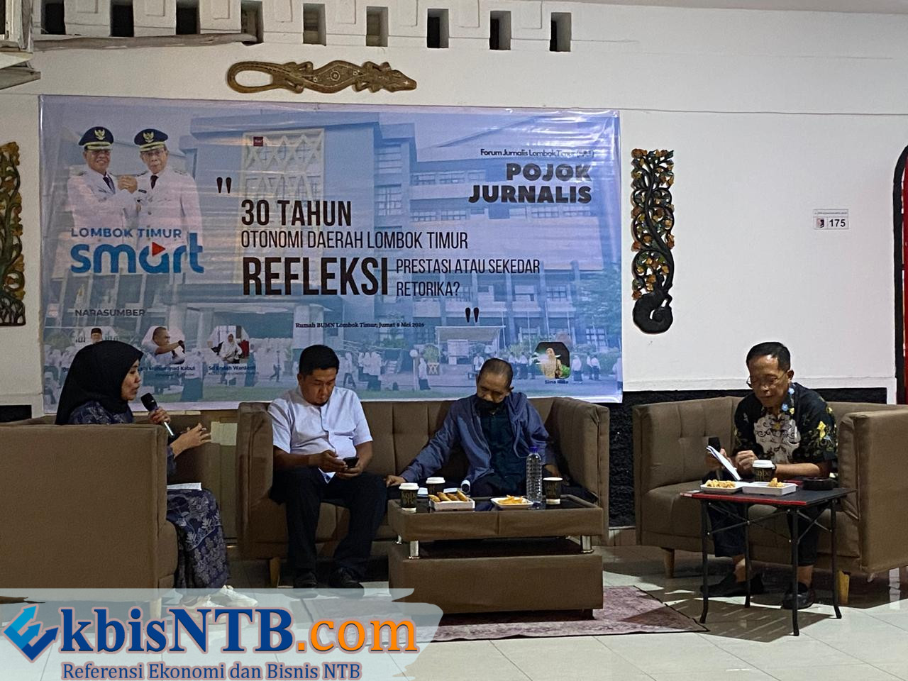 Pertumbuhan Lotim 4,93 Persen Tertinggi se-NTB, Gini Ratio Terjaga