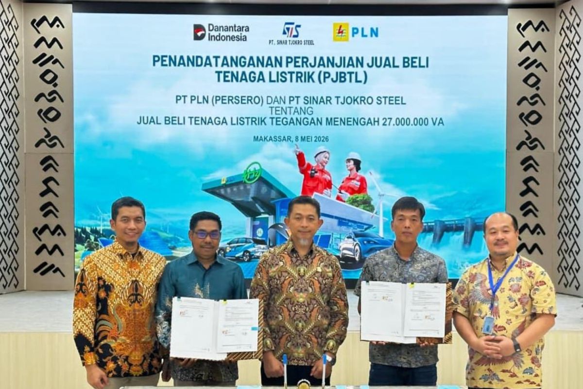 PLN Pasok 27 MVA ke Smelter Maros, Dorong Hilirisasi Baja