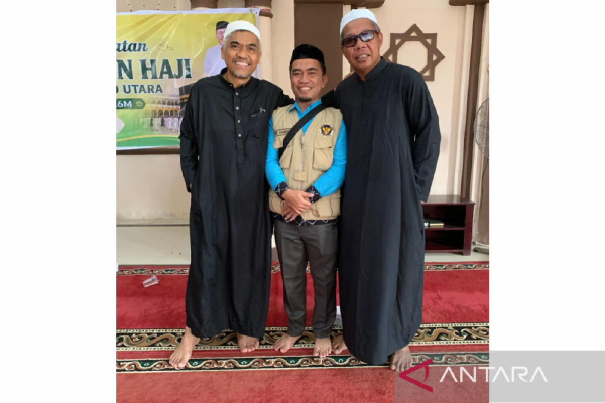 DPRD Gorontalo Utara Lepas 80 Calon Haji, Ridwan Arbie Beri Pesan Haru ke Jamaah