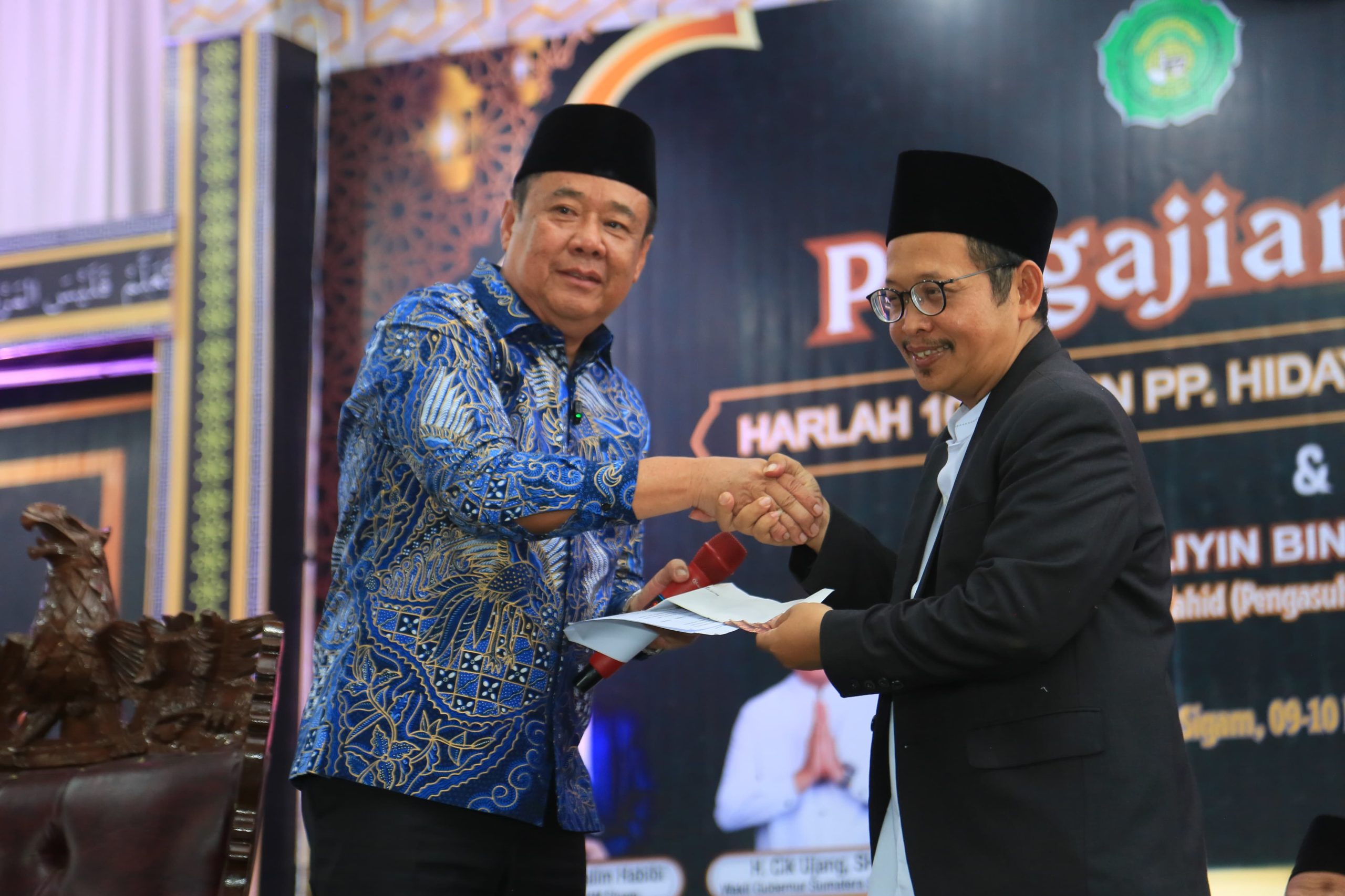 Wagub Sumsel Cik Ujang Hadiri Harlah ke-10 Ponpes di Muara Enim