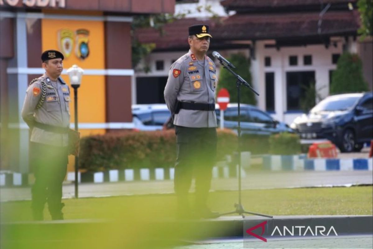 Kapolda Babel Minta Anggotanya Jadi Teladan dan Tak Toleransi Narkoba Jelang HUT Bhayangkara