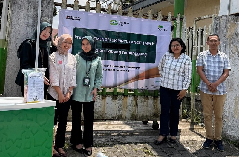 Pegadaian Salurkan Makanan Siap Saji, Berdayakan UMKM Lokal