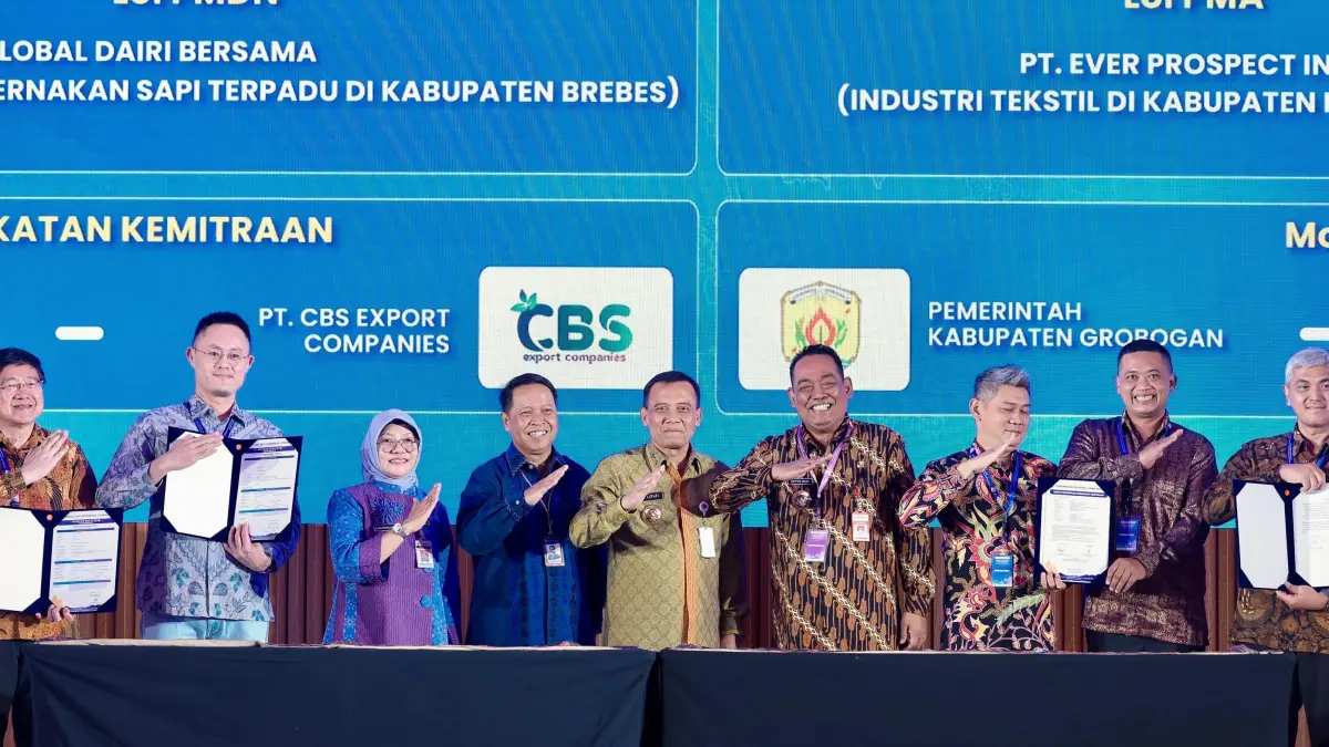 Jawa Tengah Tawarkan Proyek Energi Hijau dan Hilirisasi Pangan di CJIBF 2026