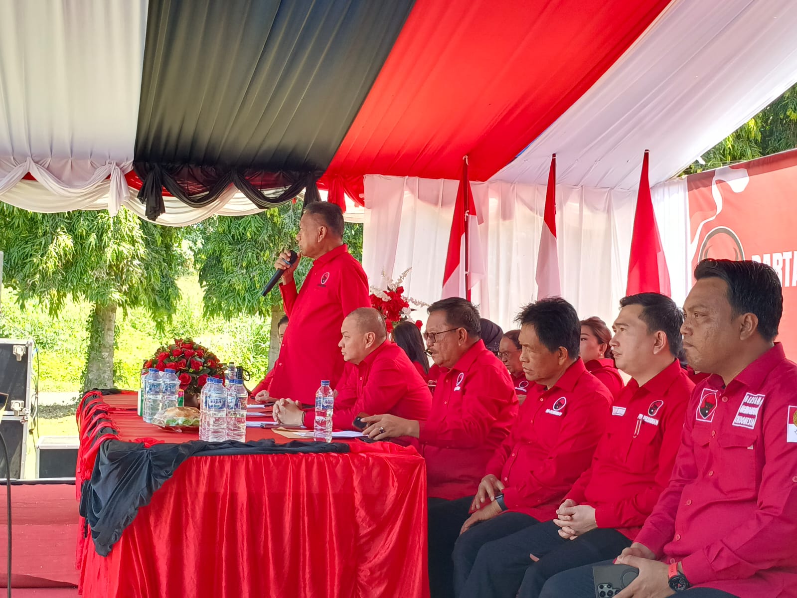 Ketua DPD PDIP Sulut Olly Dondokambey Konsolidasi ke Bitung Usai Bertemu Gubernur Yulius, Target Rampung Agustus 2026