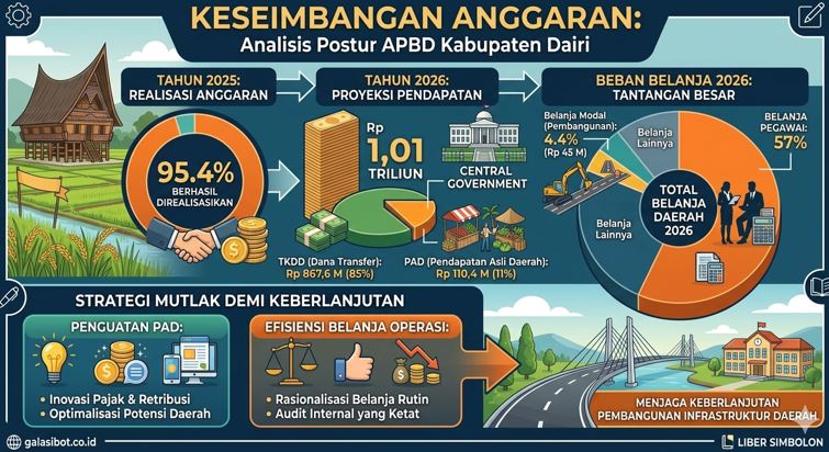 Realisasi PAD Dairi Baru 13 Persen, Bupati Vickner Perketat Anggaran dengan Kebijakan Ikat Pinggang