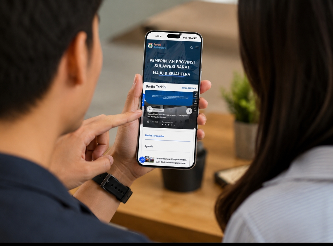 Diskominfo Sulbar Dorong Seluruh OPD Aktif Perbarui Website, Targetkan Satu Genggaman Digital untuk Warga
