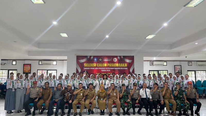 8 Pelajar Bangka Selatan Lolos Seleksi Paskibraka, Siap Bertarung di Provinsi dan Nasional